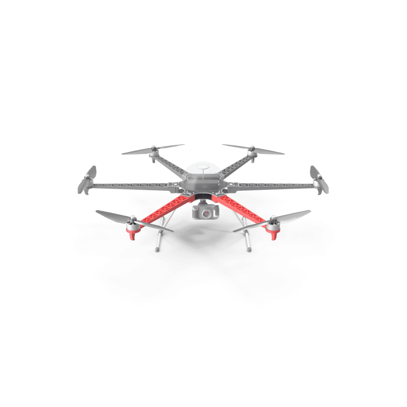 Multi-Rotor Aerial Platform With Camera Gimbal