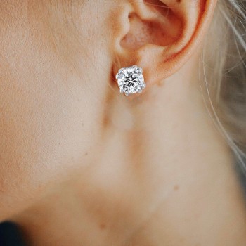 Diamond Stud Earrings