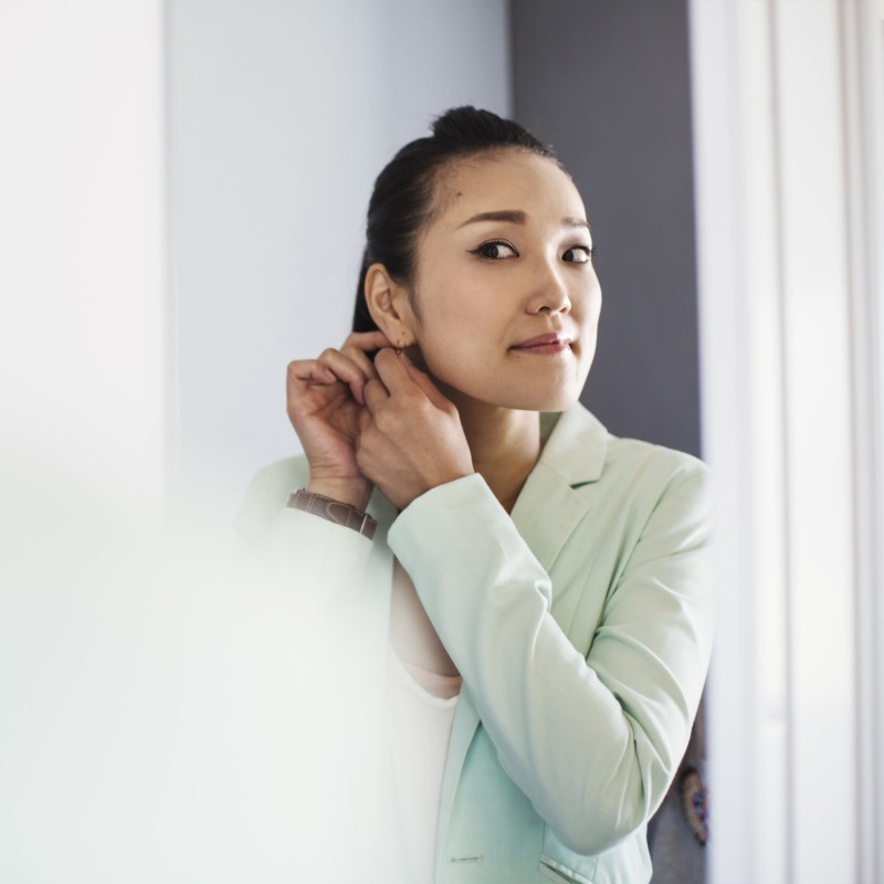 Diamond Stud Earrings