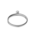 Diamond Silver Ring