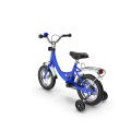 Cobalt Blue Bike with Training Wheels