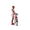 Red Racing Bike