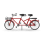 Red Tandem Bike