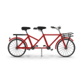 Red Tandem Bike